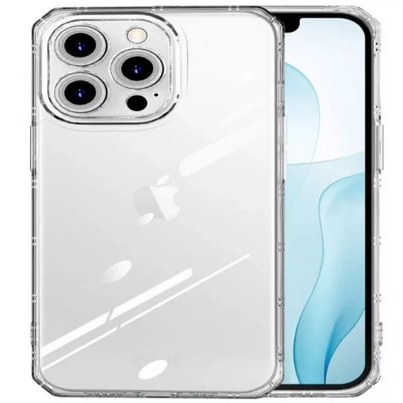 iLike Apple iPhone 14 Pro Max Θήκη Armor Antishock Διάφανη