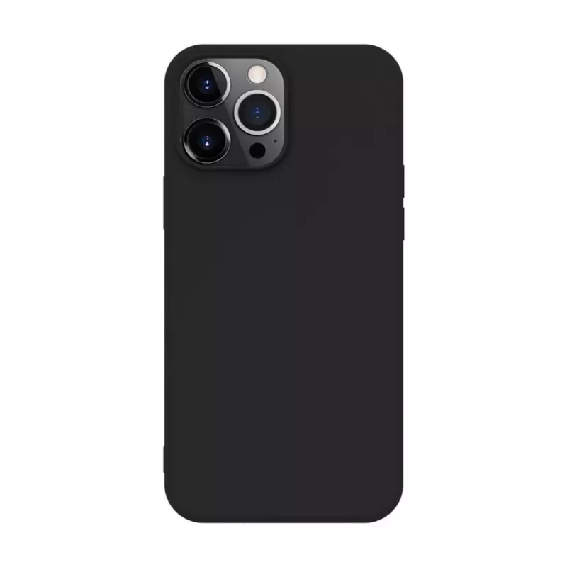 iLike θήκη Apple iPhone 14 Pro Max Nano Silicone μαύρο