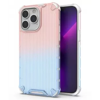 iLike Apple iPhone 14 Pro Max Ροζ και Μπλε Θωρακισμένη Θήκη Protect Case