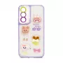 iLike Apple iPhone 15 Pro Θήκη EPOXY CARTOON Light Purple