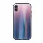 iLike Θήκη Aurora Glass για Apple iPhone 7 Plus / iPhone 8 Plus Καφέ Μαύρο