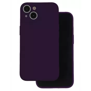 iLike Apple Θήκη Σιλικόνης για iPhone 16 6,1 ίντσες Plum