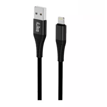 iLike Καλώδιο Φόρτισης για Συσκευές Lightning CCI01 Μαύρο