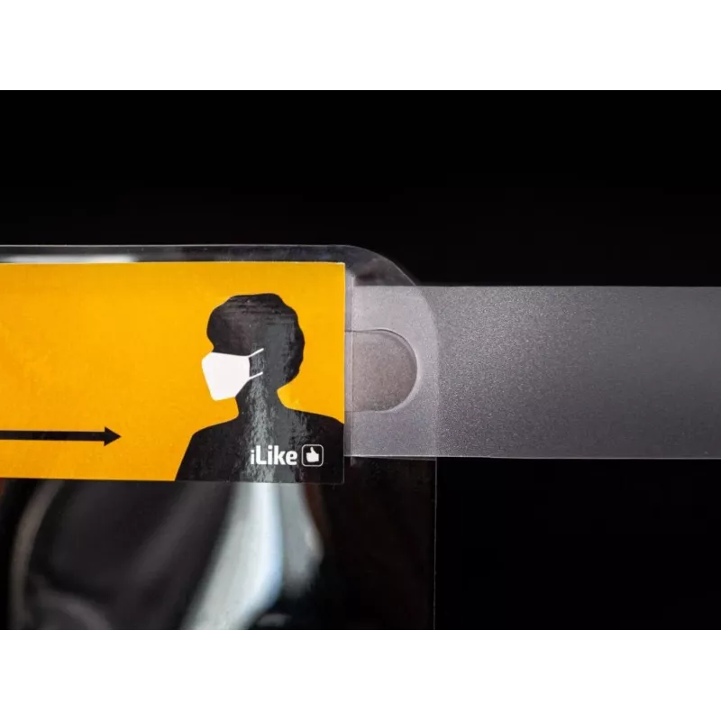 iLike Face Shield 0,3mm με Σφουγγάρι