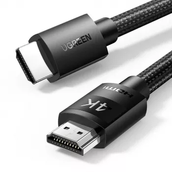 iLike Καλώδιο HDMI 2.0 4K 1m Μαύρο (HD119 30999)