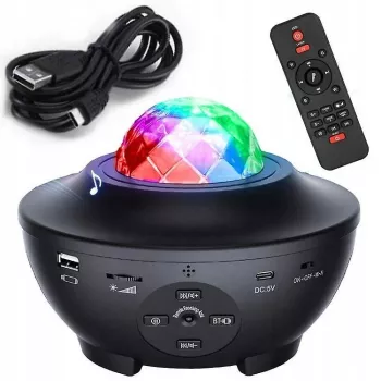 iLike LED Star Projector με 21 Εφέ Μαύρο