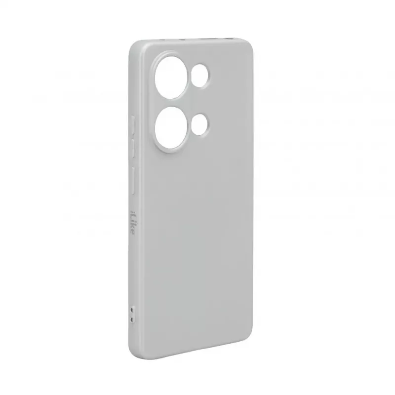iLike Nano θήκη σιλικόνης για Xiaomi Redmi Note 13 Pro 4G / Poco M6 Pro - ασημί