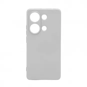 iLike Nano θήκη σιλικόνης για Xiaomi Redmi Note 13 Pro 4G / Poco M6 Pro - ασημί