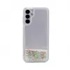 iLike Samsung Galaxy A14 5G Silicone Θήκη Water Glitter Rainbow
