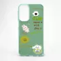 iLike Samsung Galaxy A15 Θήκη Epoxy Cartoon ανοιχτό πράσινο