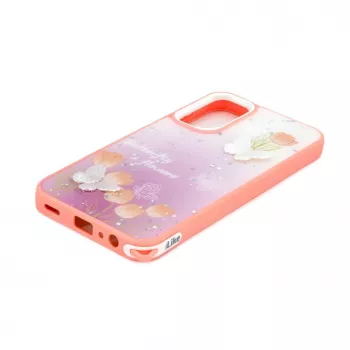 iLike Samsung Galaxy A15 Θήκη Epoxy Cartoon ανοιχτό ροζ