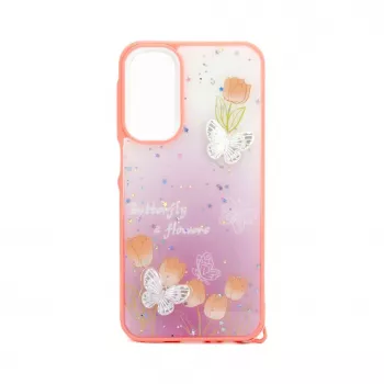 iLike Samsung Galaxy A15 Θήκη Epoxy Cartoon ανοιχτό ροζ