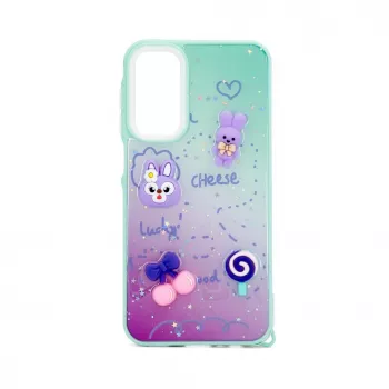iLike Samsung Galaxy A15 Θήκη Epoxy Cartoon Mint