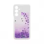 iLike Θήκη Σιλικόνης Samsung Galaxy A15 Water Glitter Μωβ
