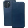 iLike Samsung Galaxy A35 5G Smart Suede Θήκη Navy Blue