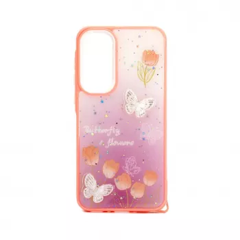 iLike Samsung Galaxy A35 Θήκη EPOXY CARTOON Απαλό Ροζ