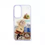 iLike Samsung Galaxy A35 Θήκη Epoxy Cartoon White Blue