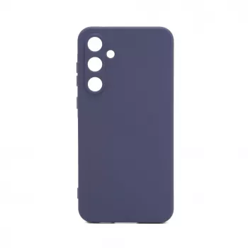 iLike Samsung Galaxy A35 Θήκη Σιλικόνης Nano Midnight Blue