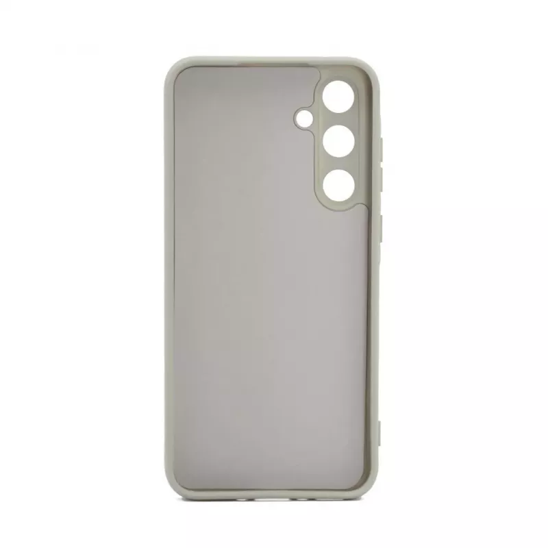 iLike Θήκη Nano Silicone για Samsung Galaxy A35 Ασημί