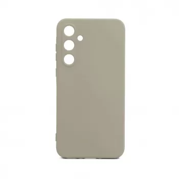 iLike Θήκη Nano Silicone για Samsung Galaxy A35 Ασημί