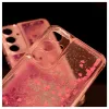 iLike Samsung Galaxy A35 Θήκη Σιλικόνης Water Glitter Ροζ