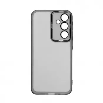 iLike Samsung Galaxy A35 Διάφανη Θήκη με Προστασία Κάμερας Μαύρο