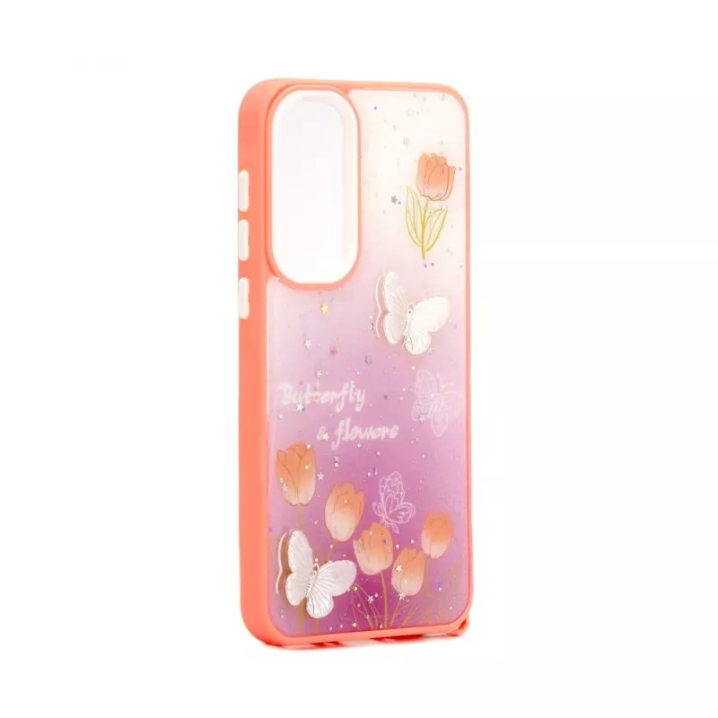 iLike Samsung Galaxy A55 Θήκη Epoxy Cartoon Απαλό Ροζ
