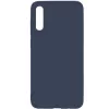 iLike Samsung Galaxy A70 Ματ Θήκη TPU Σκούρο Μπλε