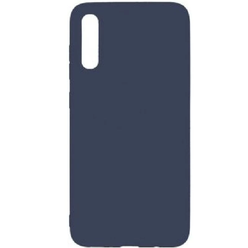 iLike Samsung Galaxy A70 Ματ Θήκη TPU Σκούρο Μπλε