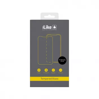 iLike Samsung Galaxy A72 4G 0,33mm Επίπεδο Διαφανές Ενισχυμένο Γυαλί Προστασίας Οθόνης