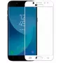 iLike Samsung Galaxy J3 (2017) J330 5D Curved Edge Προστατευτικό Οθόνης Tempered Glass Λευκό