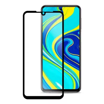 iLike Μεμβράνη Προστασίας Οθόνης για Xiaomi Redmi Note 9 Pro / Redmi Note 9S, Μαύρο Πλαίσιο, Full Glue