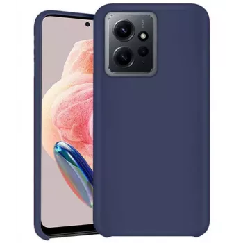 iLike Θήκη σιλικόνης για Xiaomi Redmi Note 12 4G Σκούρο μπλε