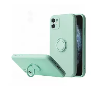 iLike Silicone Ring θήκη πλάτης για Xiaomi Redmi 9C / Redmi 10A - Mint