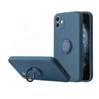 iLike Θήκη Silicone Ring για Xiaomi Redmi Note 10 Pro / Pro Max - Μπλε