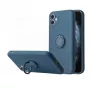 iLike Θήκη Silicone Ring για Xiaomi Redmi Note 10 Pro / Pro Max - Μπλε