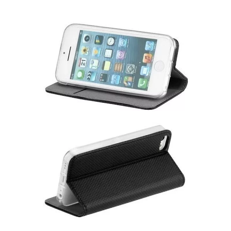 iLike Smart Magnet Book Case για Xiaomi Redmi A3, Μαύρη