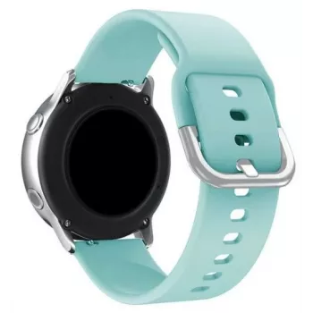 iLike Strap TYS Universal Λουράκι Σιλικόνης για Smartwatch 22mm - Μαύρο