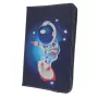 iLike Universal Cosmonaut Θήκη tablet για tablet 9-10 ιντσών, PU δέρμα, πολύχρωμο, λειτουργία βάσης, ελαστικό λουρί, εσωτερική επένδυση μικροΐνας
