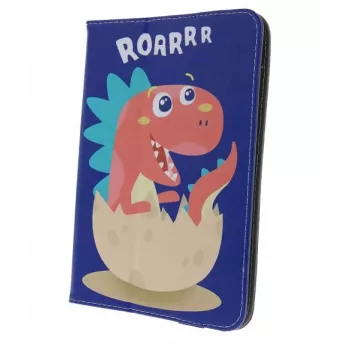iLike Universal Θήκη Folio Dino Roar για Tablets 9-10 ίντσες | Πολύχρωμο Μοτίβο Δεινοσαύρων