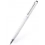 iLike Universal PN1 2-in-1 Χωρητικό Stylus Αφής με Στυλό Διαρκείας Λευκό