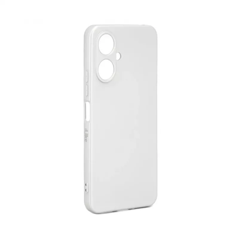 iLike Xiaomi Poco M6 Θήκη Σιλικόνης Nano Ασημί