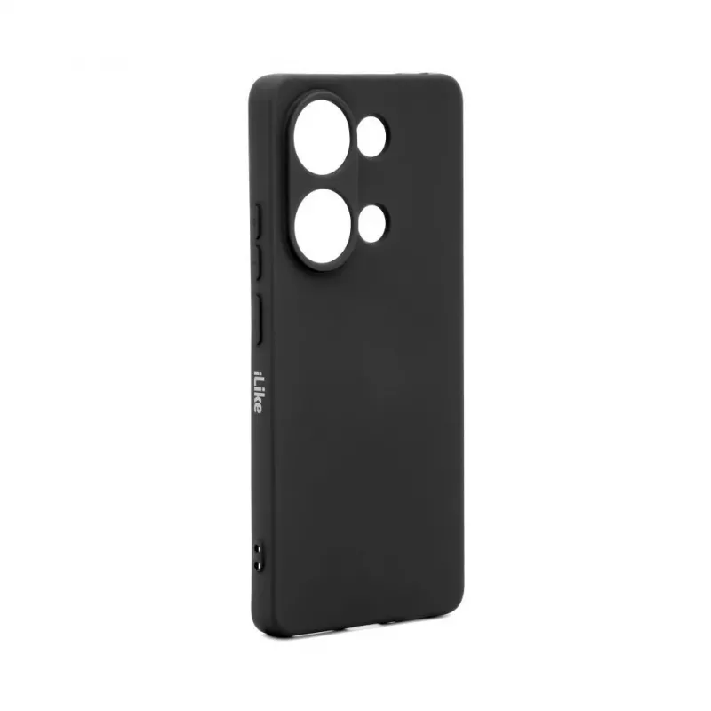 iLike Xiaomi Poco M6 Pro Θήκη Σιλικόνης Nano Μαύρη
