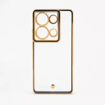 iLike Xiaomi Poco M6 Pro TPU+PC Υβριδικό Προστατευτικό Πίσω Κάλυμμα με Προστασία Κάμερας Διαφανές Μαύρο