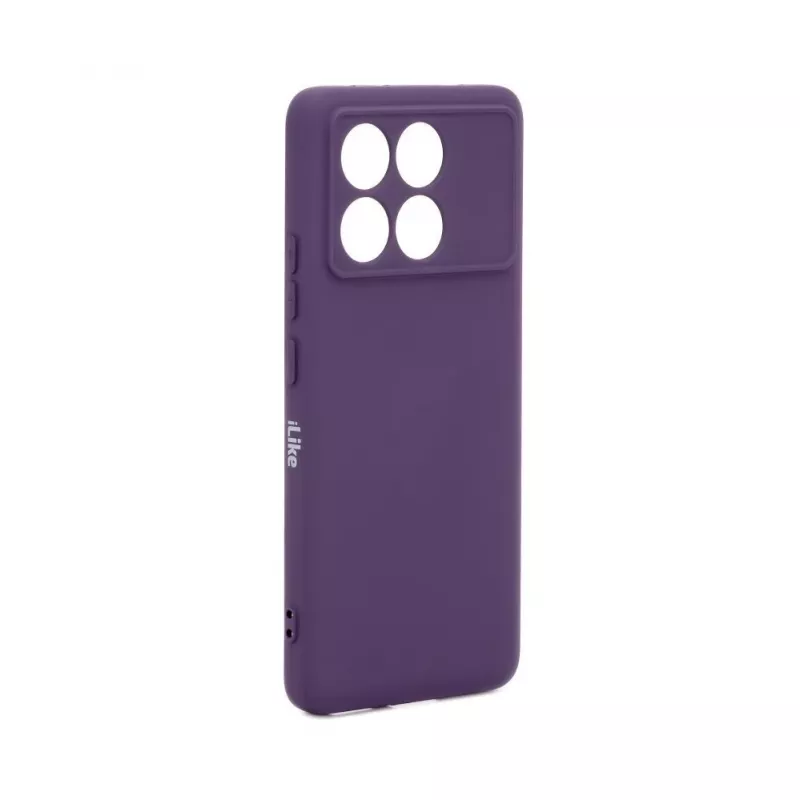 iLike Xiaomi Poco X6 Pro Nano Silicone Θήκη μωβ