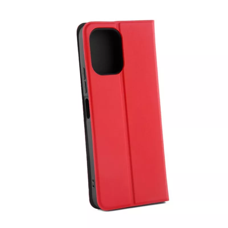 iLike Xiaomi Redmi 12 Θήκη Βιβλίου Λεπτή Κόκκινο