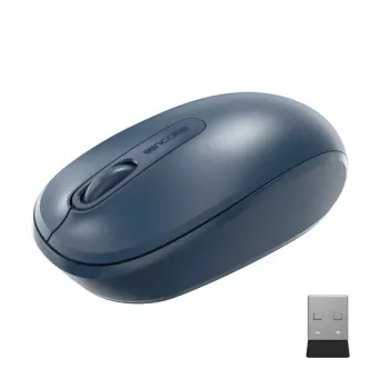 Incase Microsoft Ασύρματο ποντίκι Mobile 1850 - Αμφίχειρο οπτικό ποντίκι, 2,4 GHz, 3 κουμπιά, Μαύρο