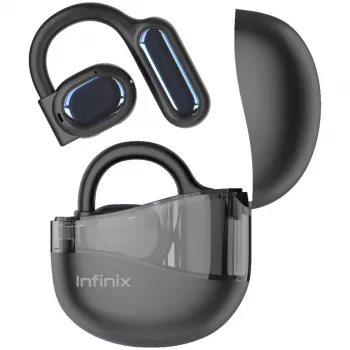 Infinix XBuds 3 Loop Open-Ear Ασύρματα Ακουστικά Μαύρα