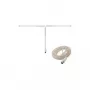 InLine Κεραία FM Dipole με υποδοχή IEC, 75 Ohm, καλώδιο 2 m, Μαύρο (46230)