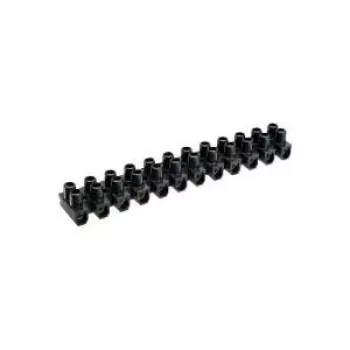 InLine Κλέμμα 6mm² 12-πολικό Μαύρο 10 τεμ.